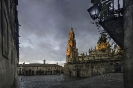 Santiago de Compostela: catedral e praza da Quintana
